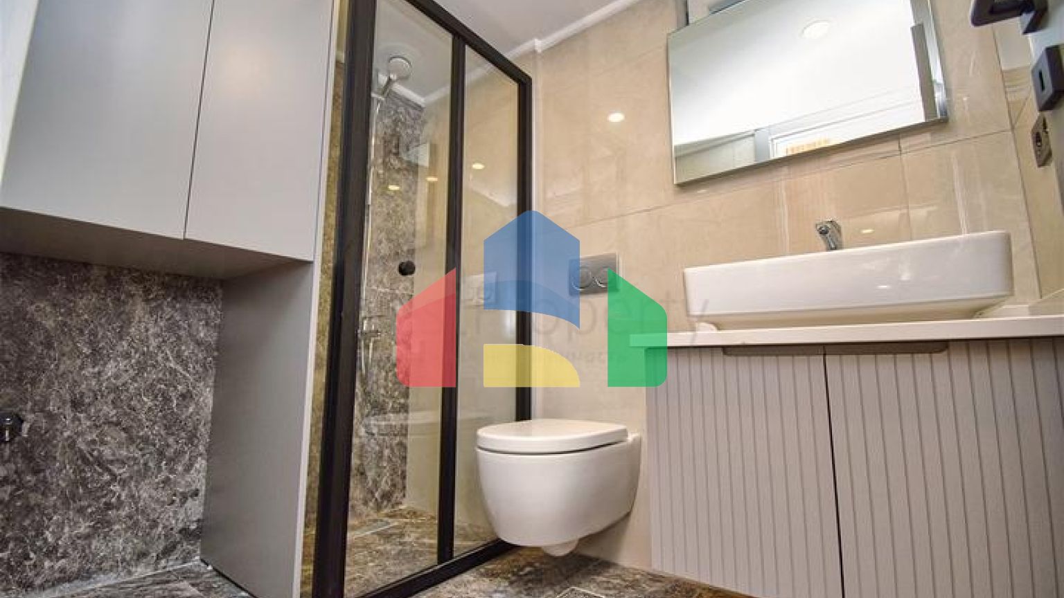 Квартира планування 3 + 1 в мікрорайоні Гюрсу - Анталія