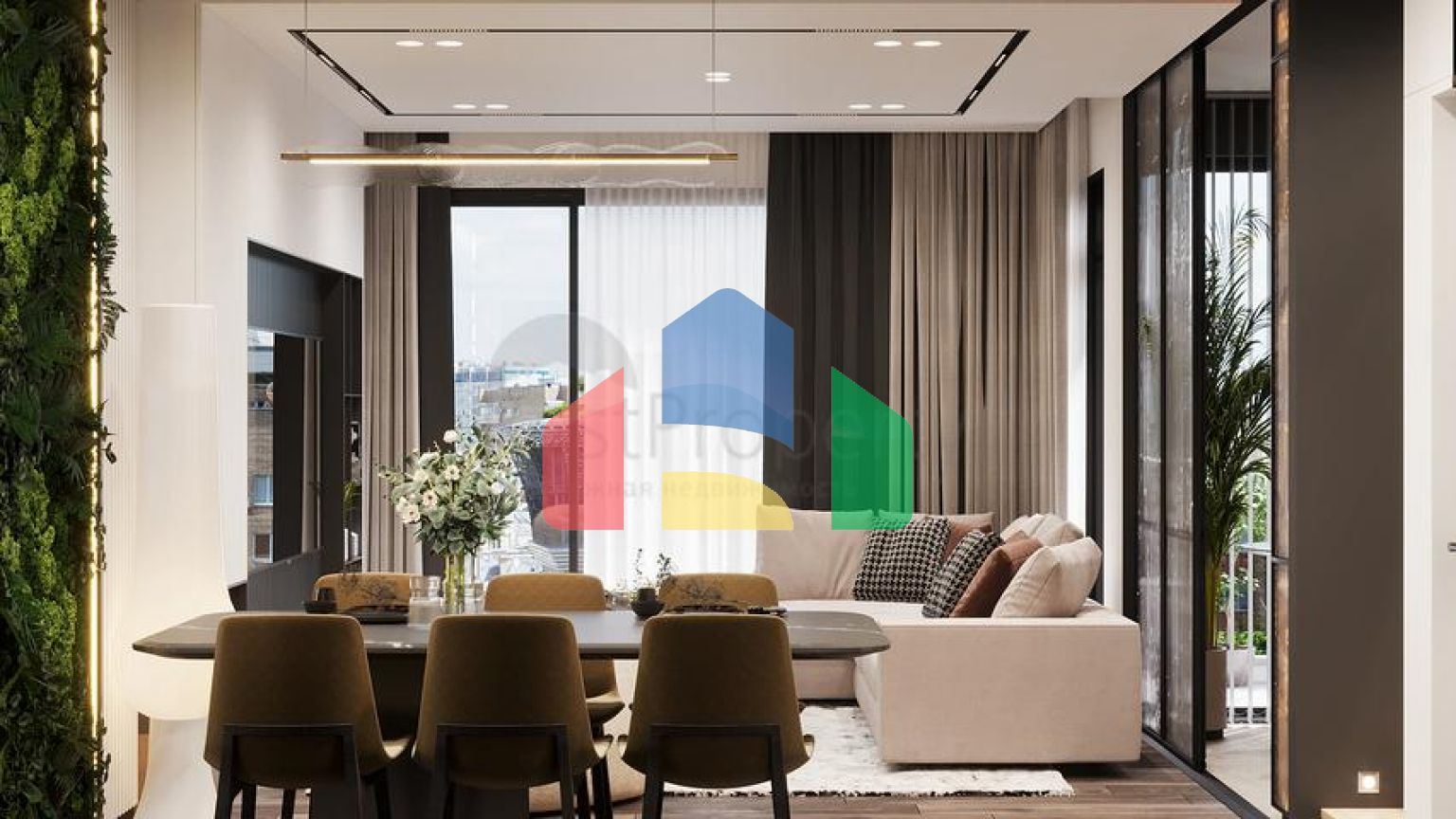 Квартири планування 2 + 1 в мікрорайоні Моллаюсуф - Анталія