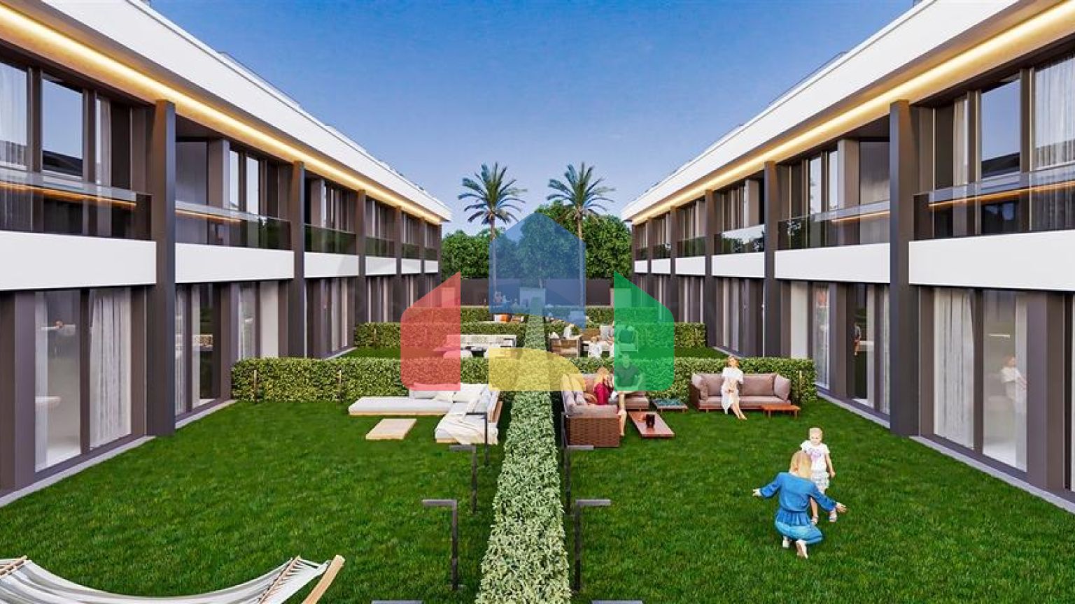 Квартири планування 2 + 1 в мікрорайоні Моллаюсуф - Анталія