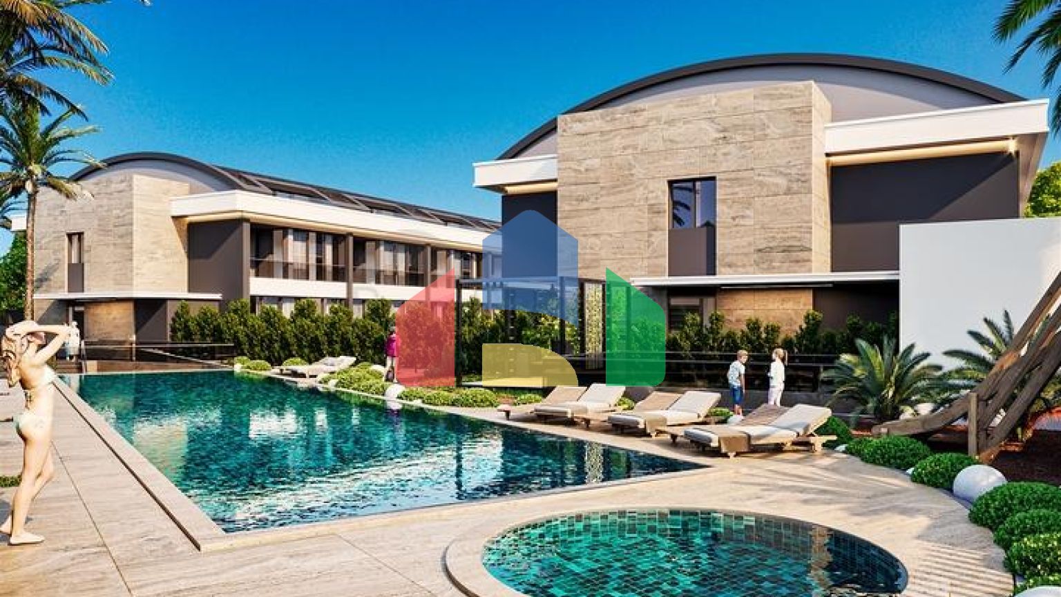 Квартири планування 2 + 1 в мікрорайоні Моллаюсуф - Анталія