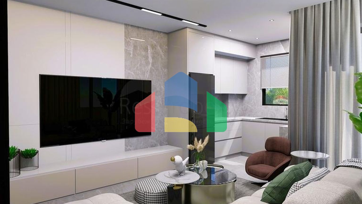 Квартиры планировки 2+1 дуплекс в микрорайоне Хурма - Анталия