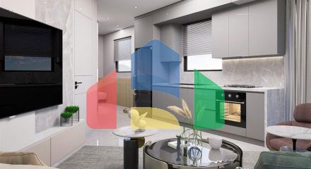 Квартиры планировки 2+1 дуплекс в микрорайоне Хурма - Анталия