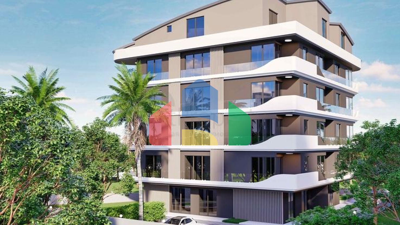 Квартиры планировки 2+1 дуплекс в микрорайоне Хурма - Анталия