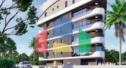 Квартиры планировки 2+1 дуплекс в микрорайоне Хурма - Анталия