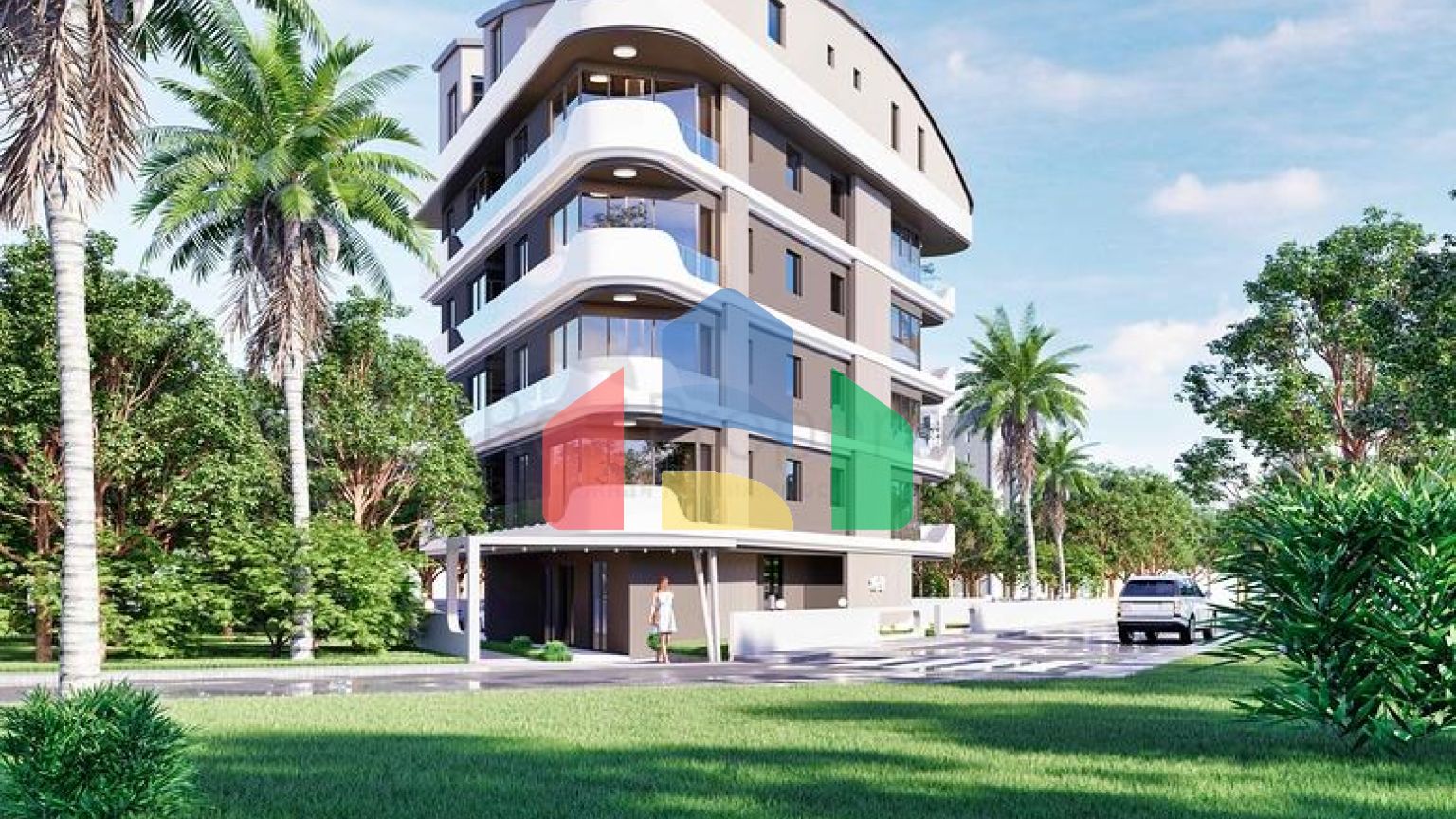 Квартиры планировки 2+1 дуплекс в микрорайоне Хурма - Анталия