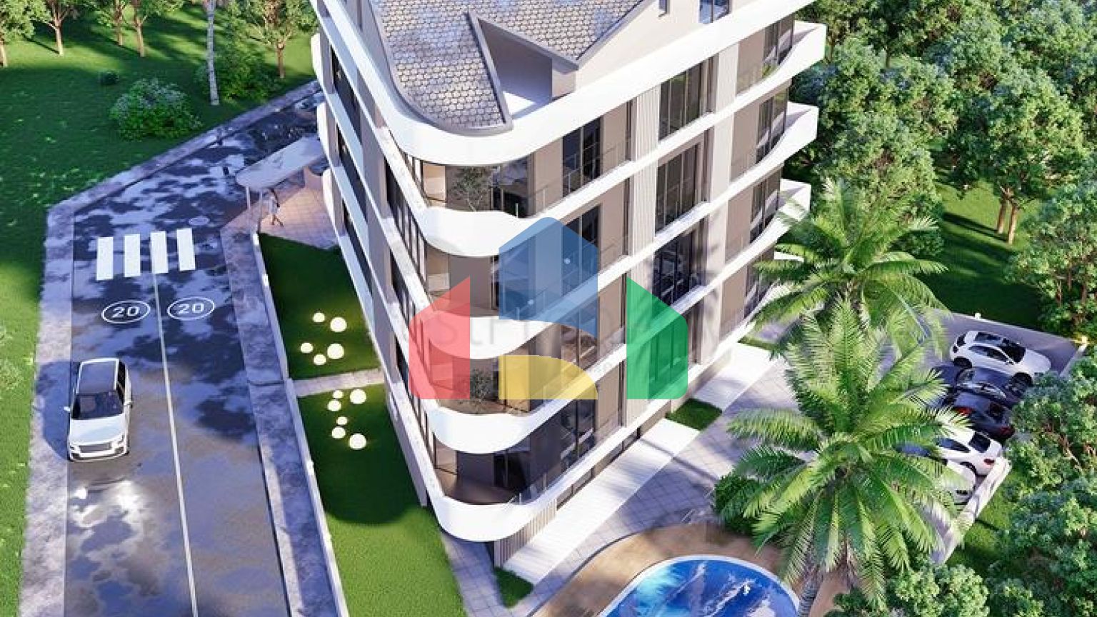 Квартиры планировки 2+1 дуплекс в микрорайоне Хурма - Анталия