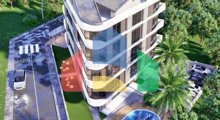 Квартиры планировки 2+1 дуплекс в микрорайоне Хурма - Анталия