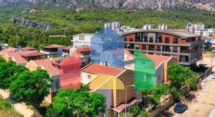 Вилла планировки 5+1 в микрорайоне Сарысу - Анталия