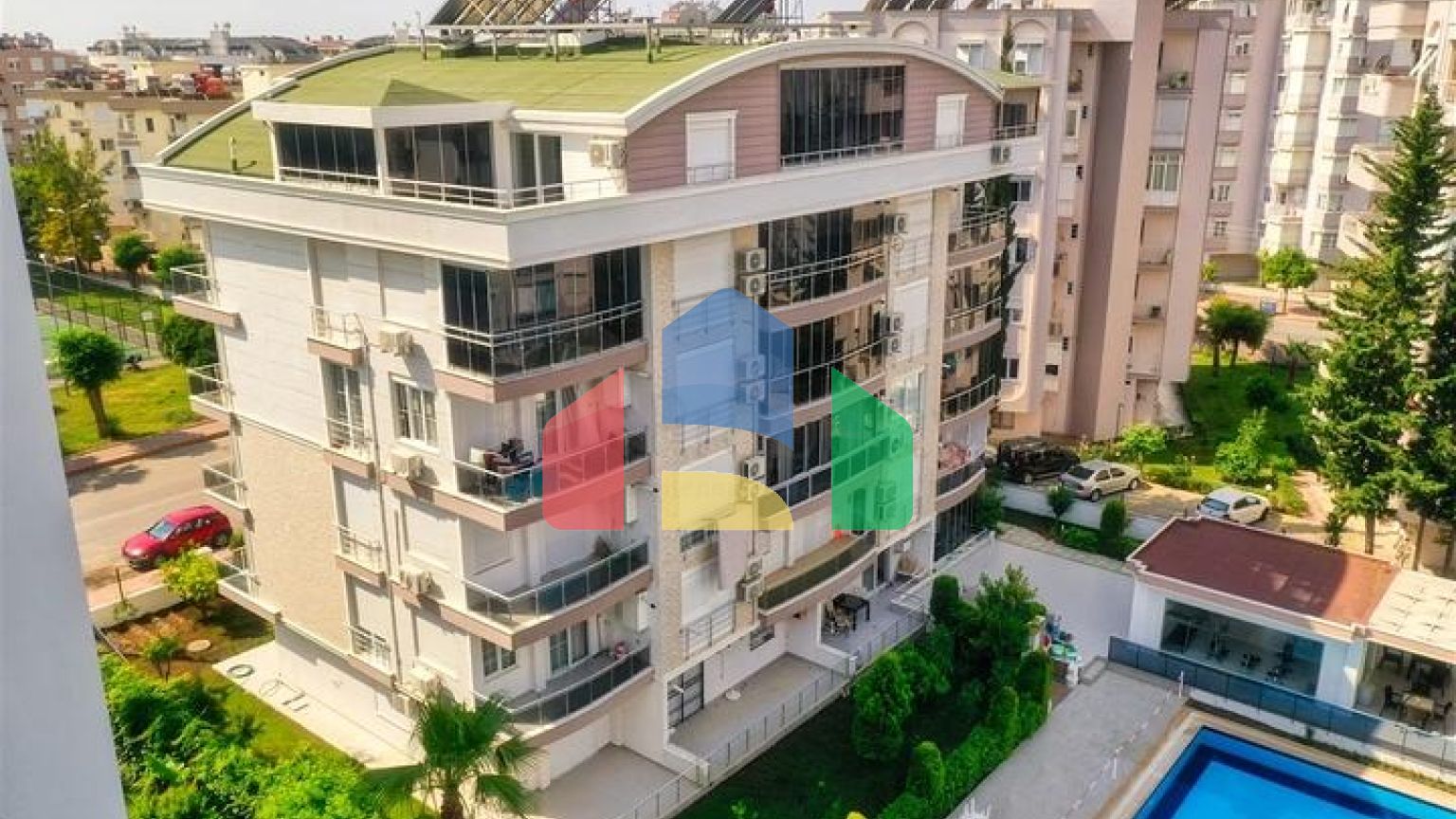 Квартира планування 2 + 1 в мікрорайоні Лиман - Анталія