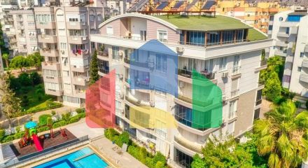 Квартира планування 2 + 1 в мікрорайоні Лиман - Анталія