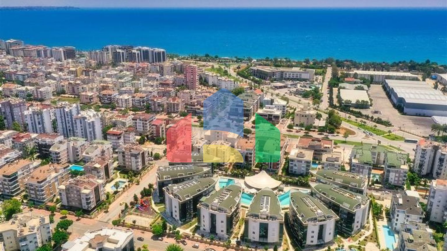 Квартира планування 2 + 1 в мікрорайоні Лиман - Анталія