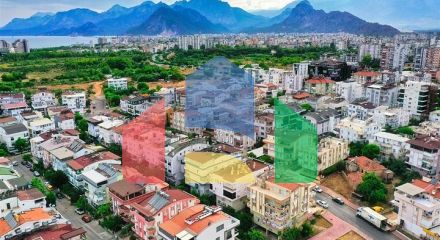 Квартира планування 3 + 1 в мікрорайоні Кушкаваги - Анталія