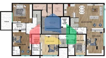 Ексклюзивний проект в мікрорайоні Гюрсу-Анталія