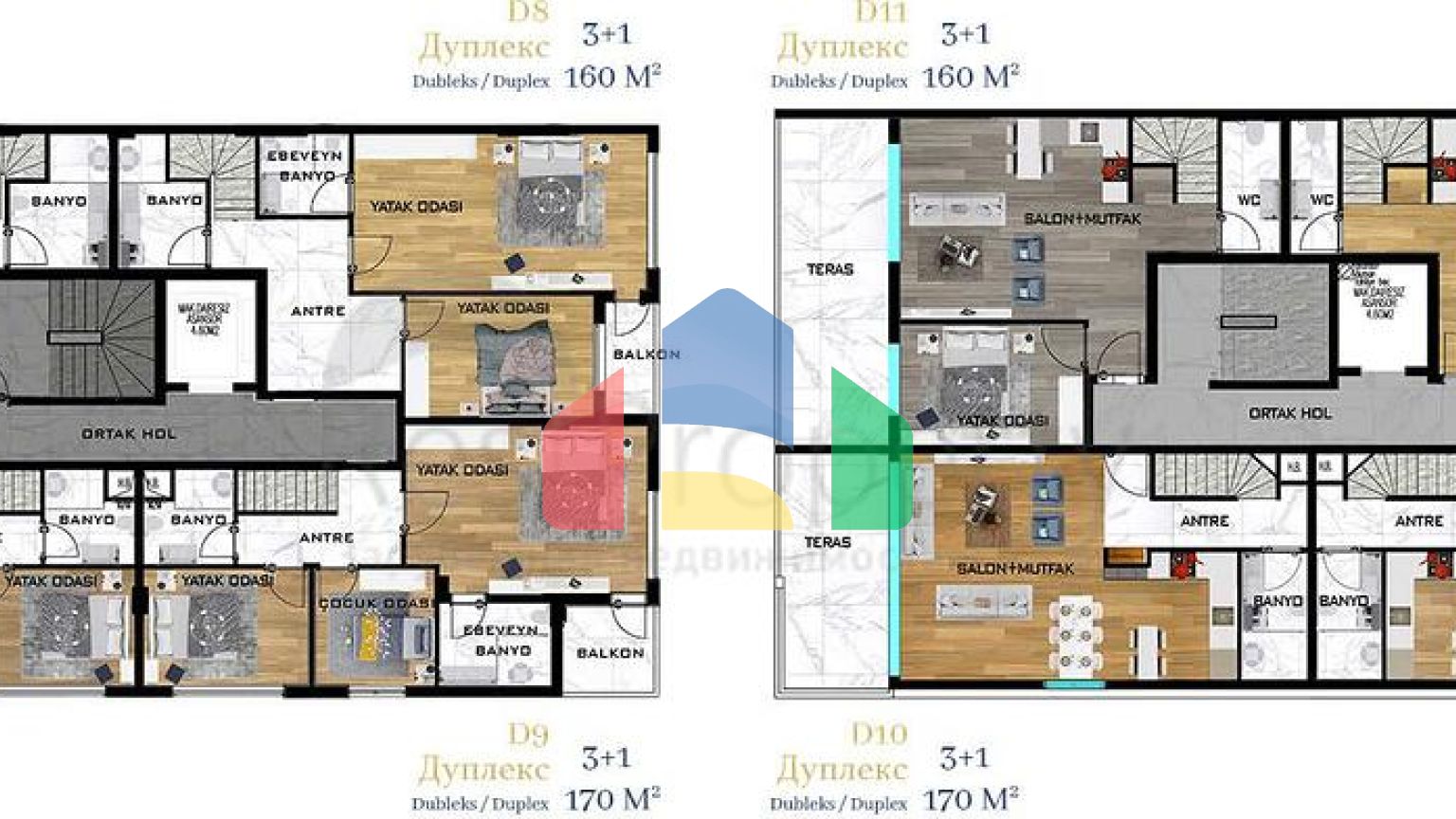 Ексклюзивний проект в мікрорайоні Гюрсу-Анталія