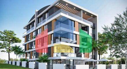 Ексклюзивний проект в мікрорайоні Гюрсу-Анталія