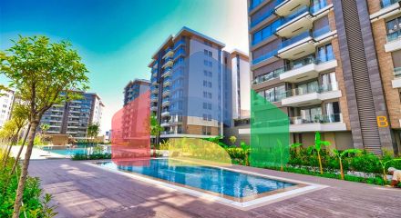 Квартира планування 3 + 1 в мікрорайоні Сітелер - Анталія