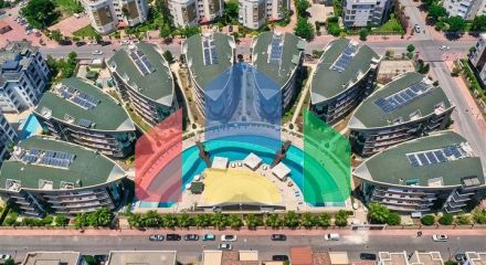 Квартира планування 3 + 1 в мікрорайоні Лиман - Анталія