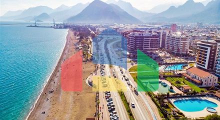 Квартира планування 2 + 1 в мікрорайоні Лиман - Анталія