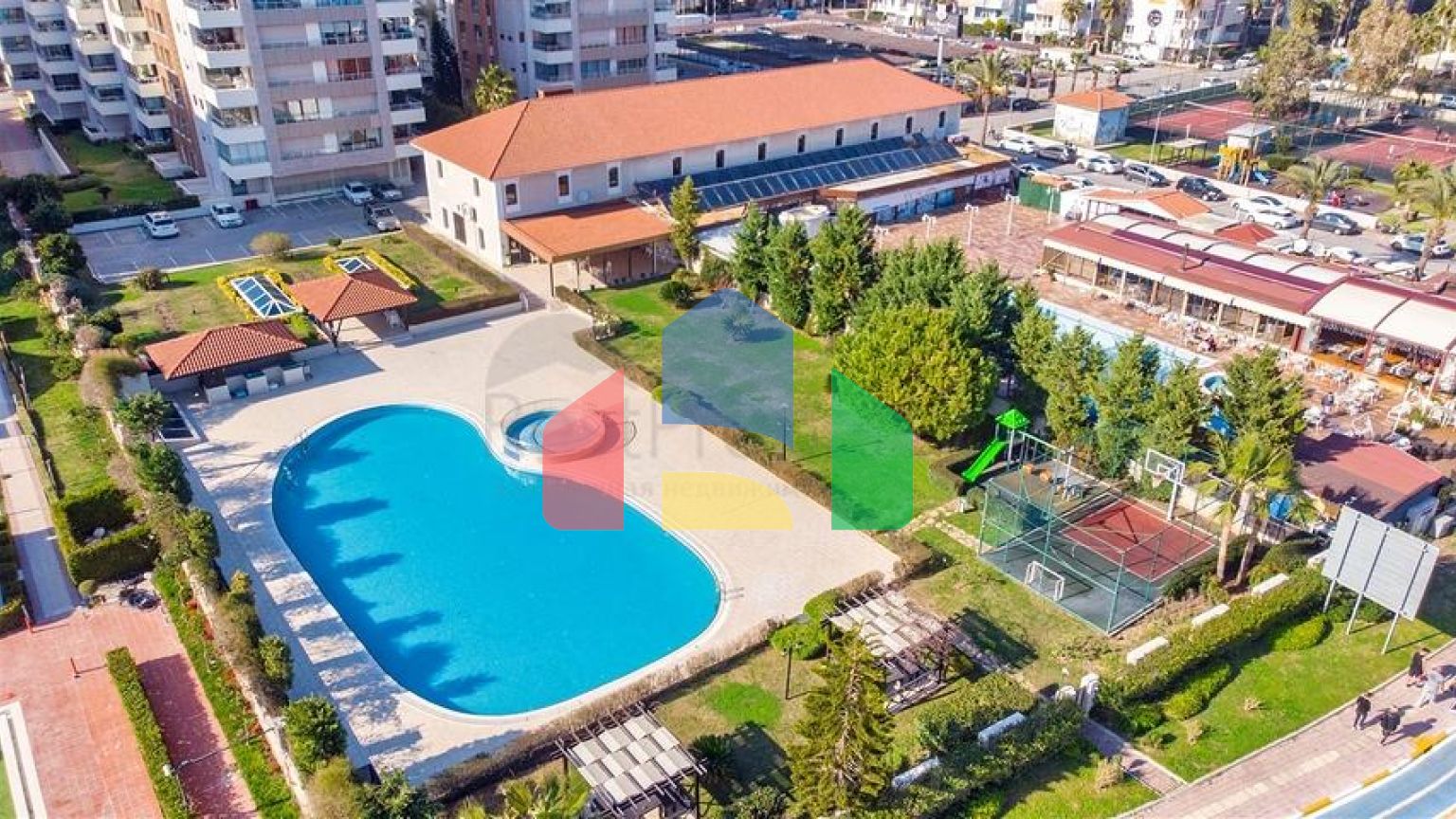 Квартира планування 2 + 1 в мікрорайоні Лиман - Анталія