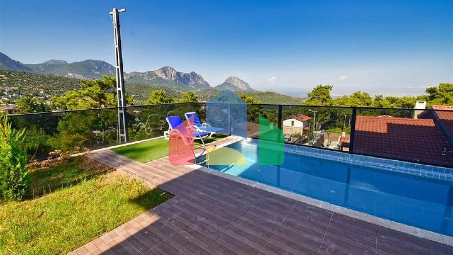 Вілла планування 3 + 2 в мікрорайоні Геікбаїр - Анталія