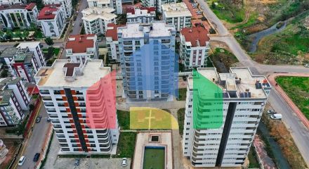 Квартира планування 3 + 1 в мікрорайоні Сарису - Анталія