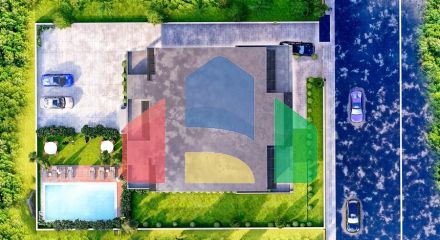 Квартири планування 2 + 1 і 4 + 2 в мікрорайоні Лиман - Анталія