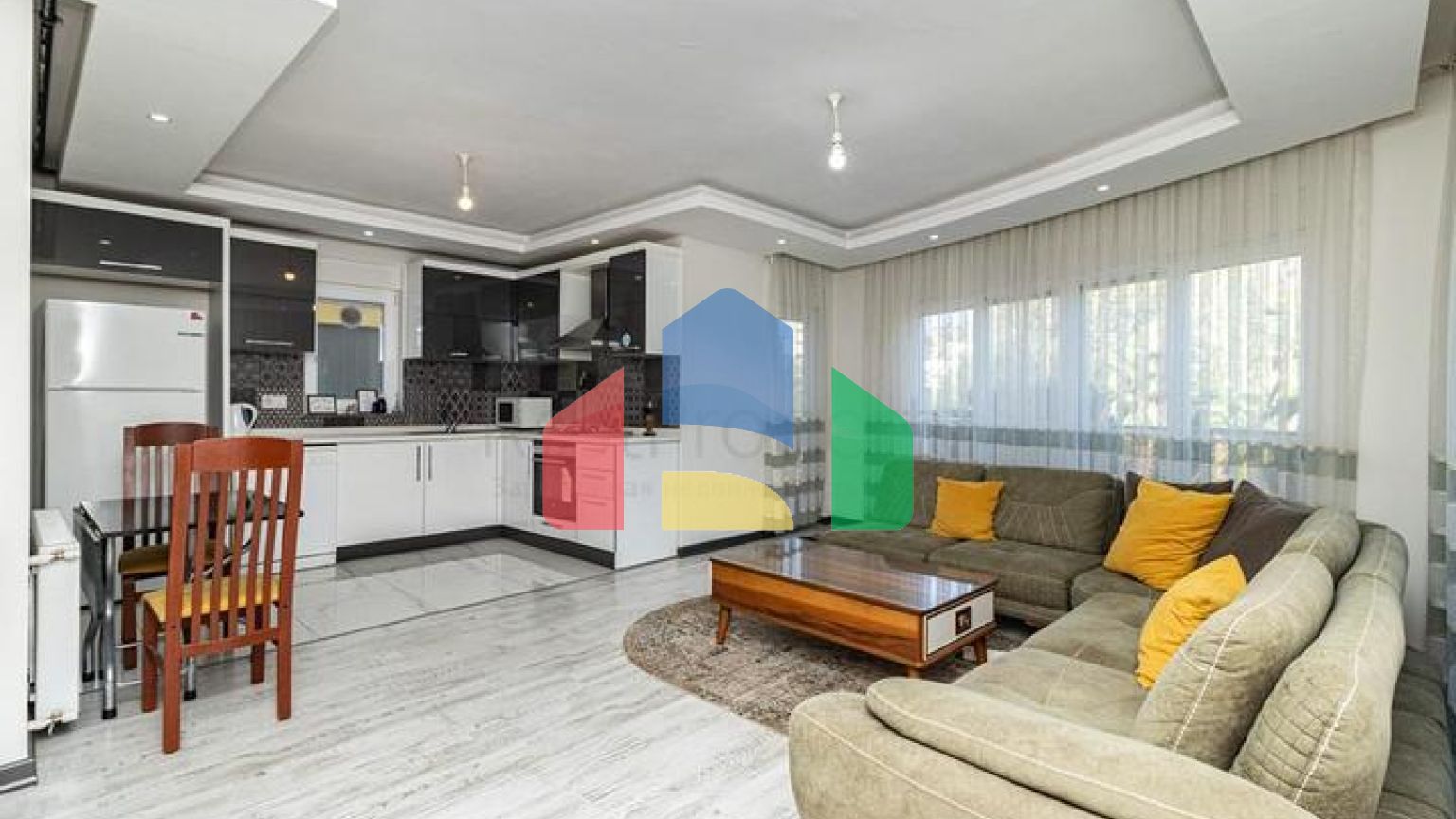 Квартира планування 2 + 1 в мікрорайоні Хурма - Анталія