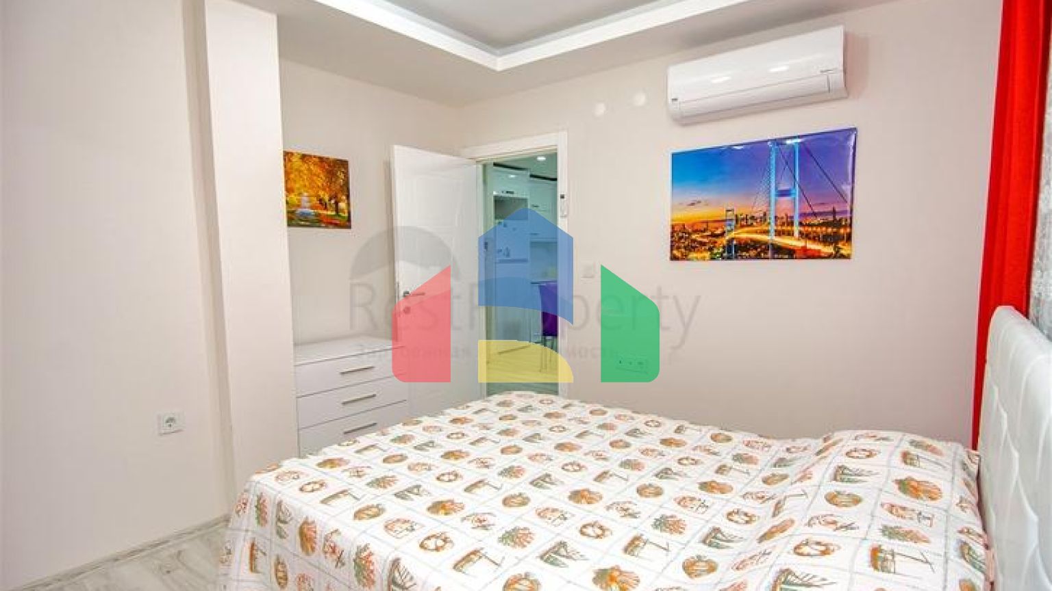 Квартира планування 1 + 1 в мікрорайоні Сарису - Анталія