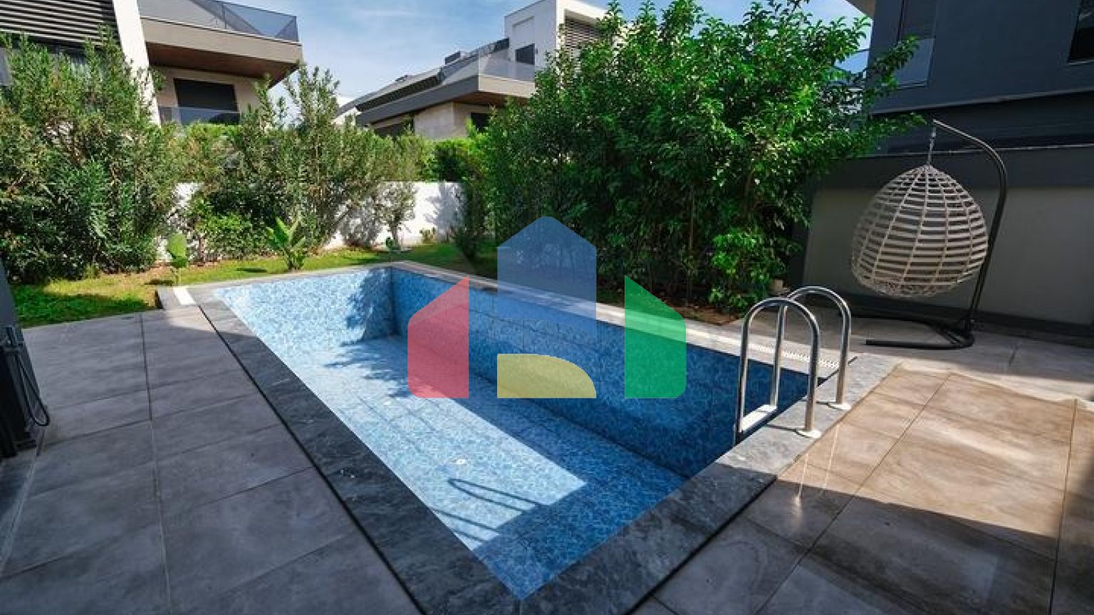 Вілла планування 5 + 1 в мікрорайоні Моллаюсуф - Анталія