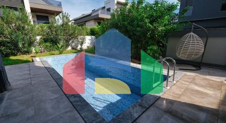 Вілла планування 5 + 1 в мікрорайоні Моллаюсуф - Анталія