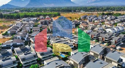 Вілла планування 5 + 1 в мікрорайоні Моллаюсуф - Анталія