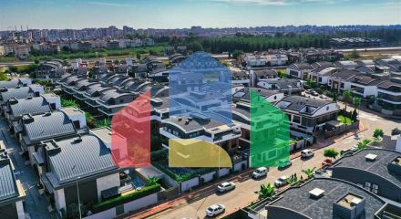 Вілла планування 5 + 1 в мікрорайоні Моллаюсуф - Анталія