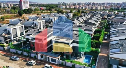 Вілла планування 5 + 1 в мікрорайоні Моллаюсуф - Анталія