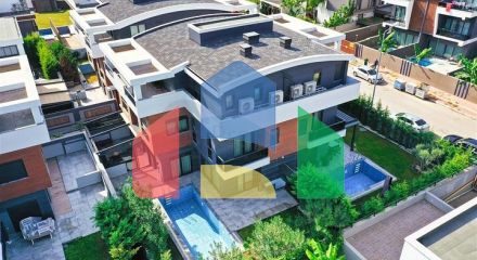 Вілла планування 5 + 1 в мікрорайоні Моллаюсуф - Анталія