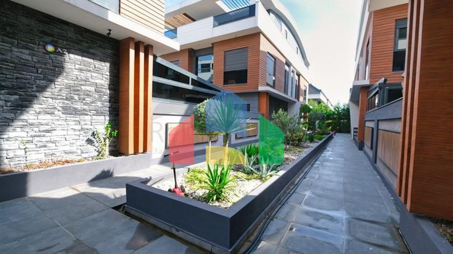 Вілла планування 5 + 1 в мікрорайоні Моллаюсуф - Анталія