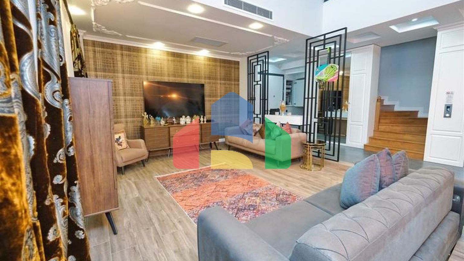 Вілла планування 5 + 1 в мікрорайоні Моллаюсуф - Анталія