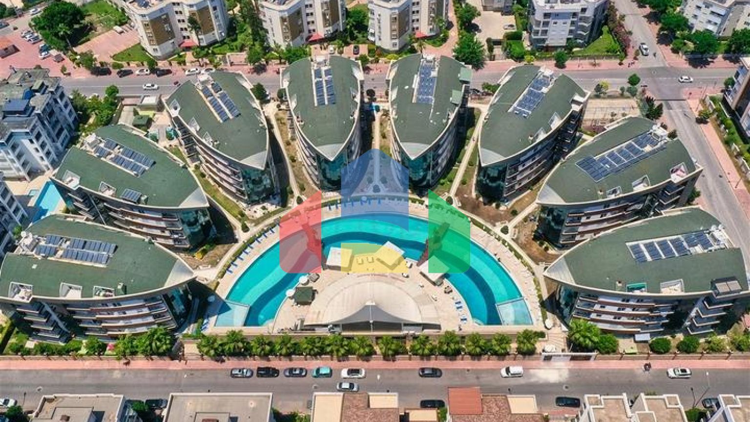 Квартири планування 2 + 1 в мікрорайоні Лиман - Анталія