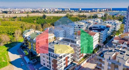 Квартира планування 2 + 1 в мікрорайоні Хурма - Анталія