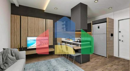 Квартира планировки 2+1 в микрорайоне Алтынкум - Анталия