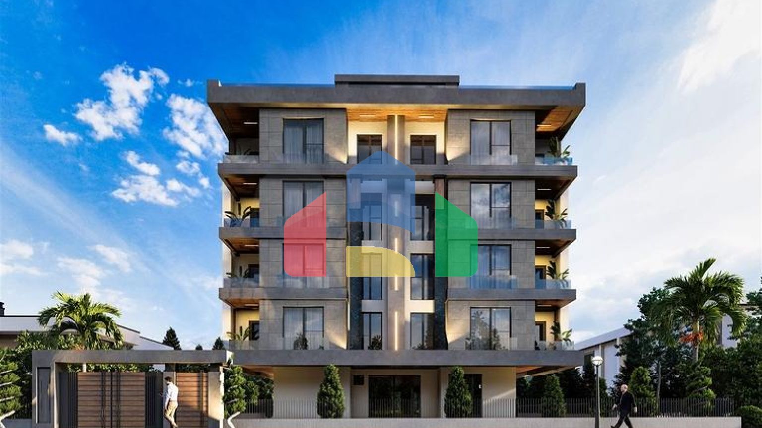 Прекрасный комплекс в престижном микрорайоне Лиман - Анталия