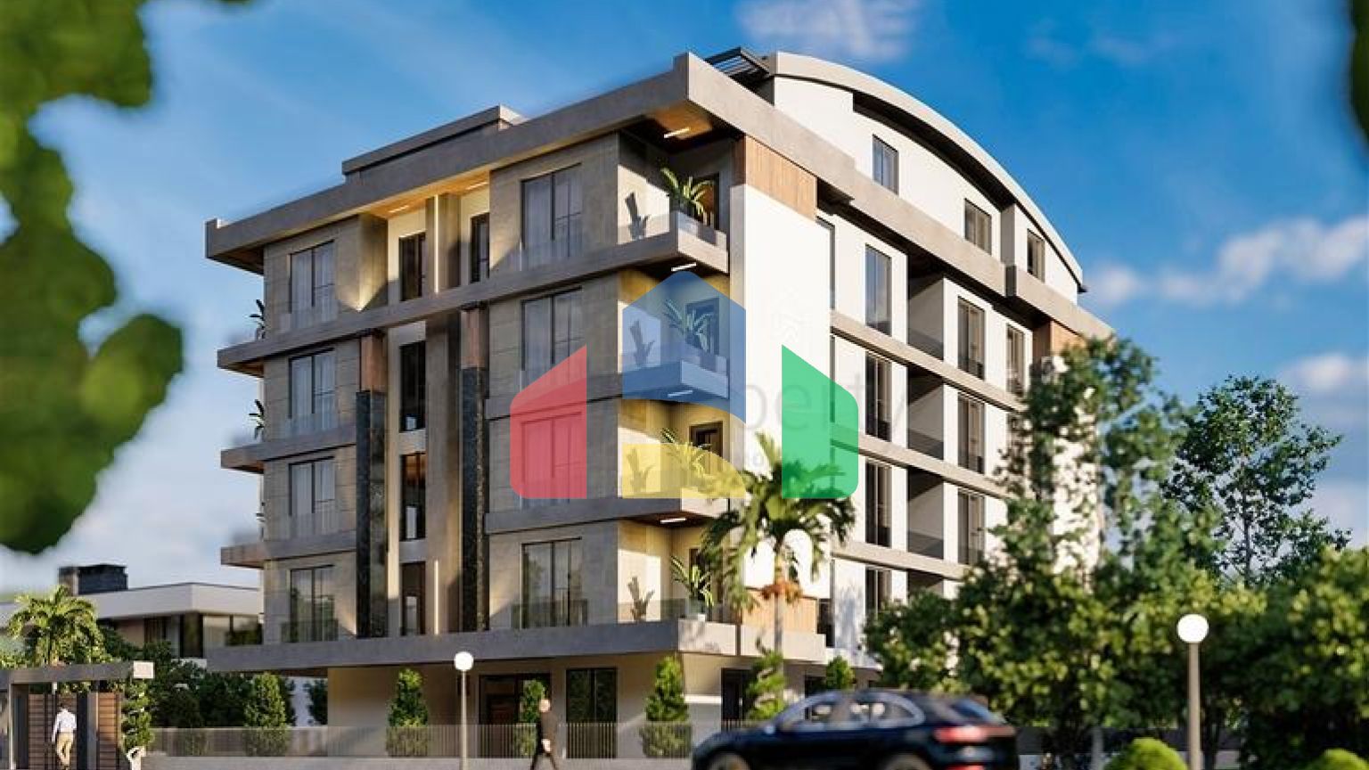 Прекрасный комплекс в престижном микрорайоне Лиман - Анталия