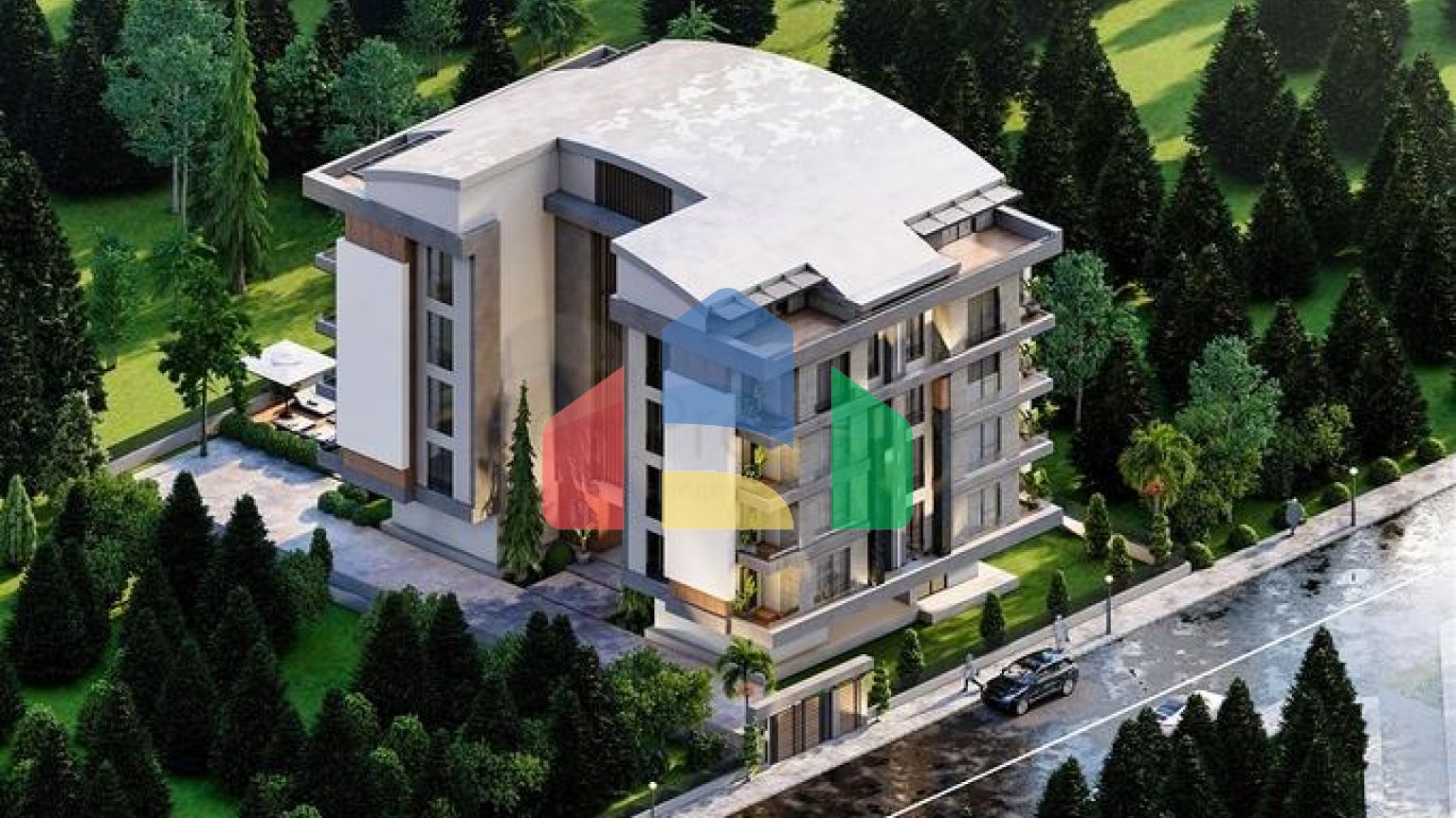 Прекрасный комплекс в престижном микрорайоне Лиман - Анталия