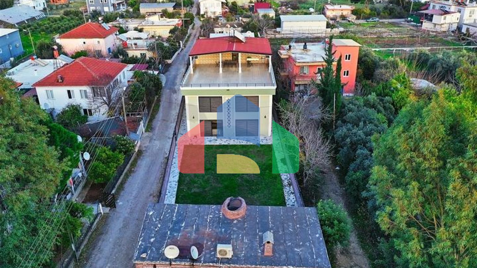 Вилла планировки 7+1 в микрорайоне Айдынлык - Анталия