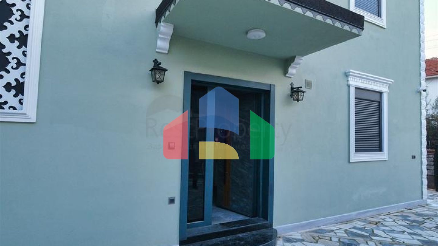 Вилла планировки 7+1 в микрорайоне Айдынлык - Анталия