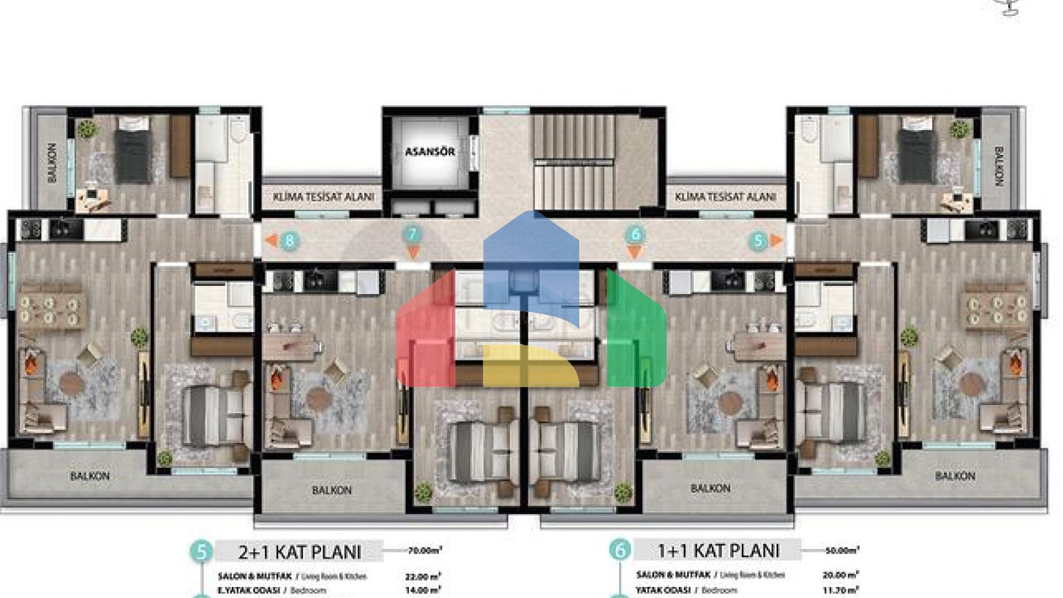 Инвестиционный проект в микрорайоне Сарысу - Анталия