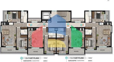 Инвестиционный проект в микрорайоне Сарысу - Анталия