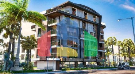 Квартири планування 4 + 1 в мікрорайоні хурма - Анталія Квартири планування 4 + 1 в мікрорайоні хурма - Анталія