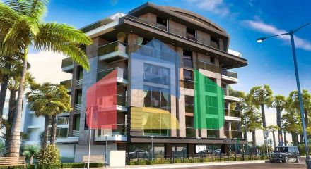 Квартири планування 4 + 1 в мікрорайоні хурма - Анталія Квартири планування 4 + 1 в мікрорайоні хурма - Анталія