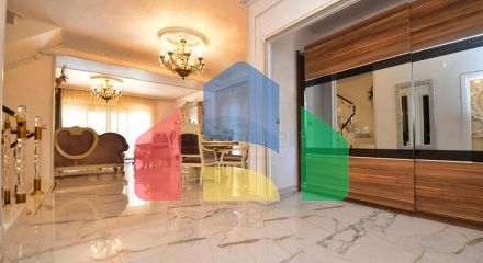 Виллы класса люкс , планировки 5+2 в микрорайоне Сарысу - Анталия