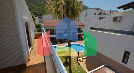 Виллы класса люкс , планировки 5+2 в микрорайоне Сарысу - Анталия